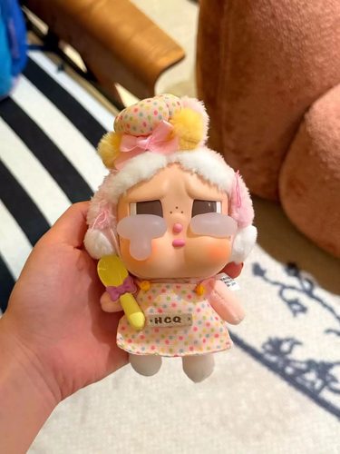 15cmDimoo哭娃crybaby梦幻蛋糕师娃衣手作玩偶公仔换装着替