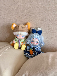 疯狂动物城skullpanda、dimmo娃衣狐狸尼克朱迪警官搪胶娃娃娃衣