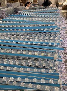 12V18灯每米侧发光不防水硬灯条用于户内双面灯箱