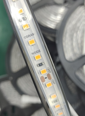12V24V10W每米欧司朗套管防水灯带IP65防水