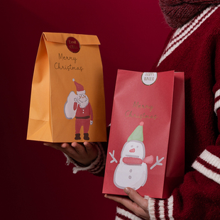 圣诞节礼物儿童礼品袋糖果袋平安夜苹果袋包装 盒小礼品礼盒手提袋
