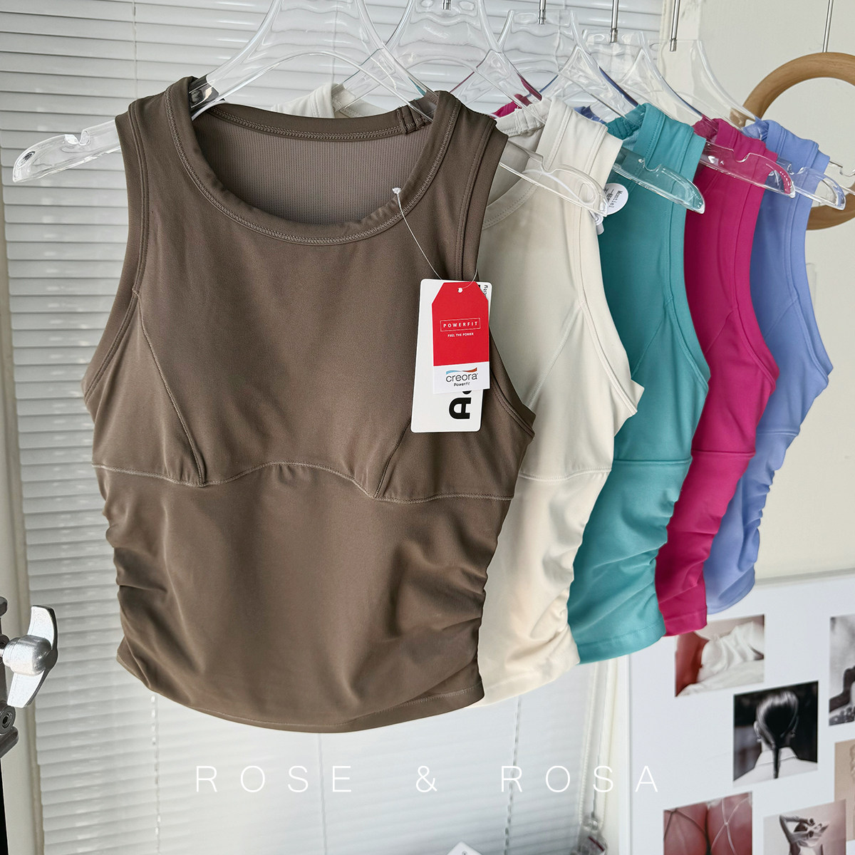 辣妹收腰带杯背心~跑步健身瑜伽文胸女收腰显瘦上衣防震运动内衣,运动/瑜伽/健身/球迷用品,瑜伽背心,淘宝优惠券,粉丝福利购,淘宝优惠卷