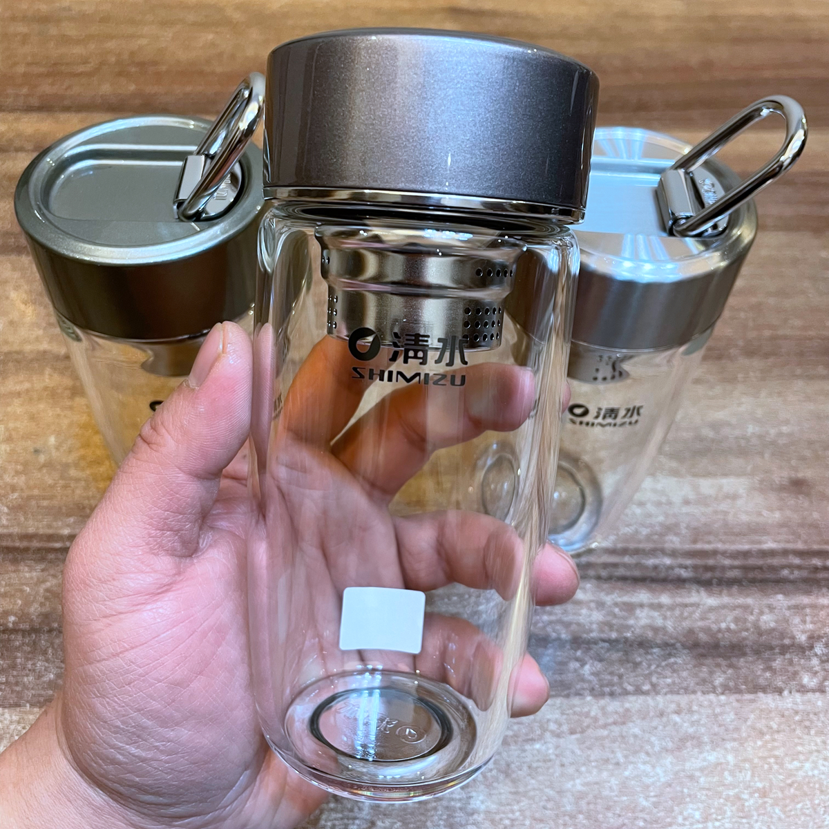 清水提环杯盖鹅蛋形设计316滤网