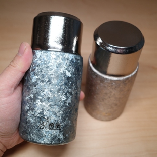 希诺高端纯钛保温杯焖茶杯车载泡茶杯磁吸盖子双旋设计塞子
