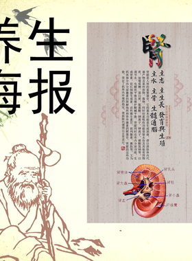 养生理疗中医防水贴诊所装饰图