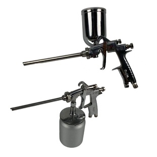 手动W1218内壁长杆喷枪 长柄片角喷漆 化妆瓶内孔全喷长嘴喷枪