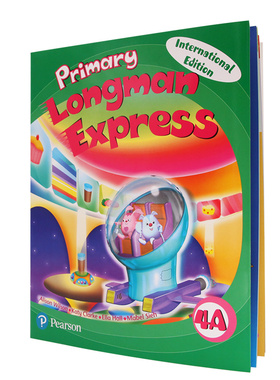 6-12岁少儿英语原版教材 旧版 Primary Longman Express  朗文小学英语教材 学生书语法听力读写练习