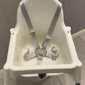 适合宜 高脚椅固定带酒店椅绑带配件 家宝宝餐椅安全带通用五点式