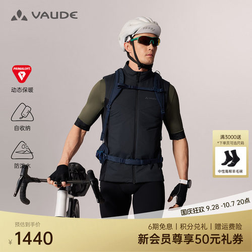 VAUDE巍德男款40克金标P棉马甲