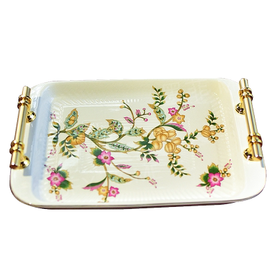 家用托盘长方形茶盘收纳盘