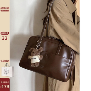 2026新款 保龄球包手提包单肩包 巴赫站台枕头包包女式 南风Chio2nd