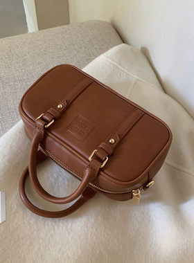 南风Chio2nd 金秋邮差保龄球包包女2026新款手提包通勤单肩斜挎包