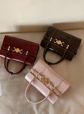 南风Chio2nd 琉光晚宴小方包包女式2026新款粉色手提包单肩斜挎包