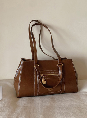 南风Chio2nd 蜜糖暖棕托特包包女式2026新款高端大气手提包单肩包