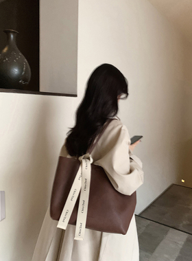 Chio’2nd原创 咖啡童话手提托特包包女大容量2025新款2023单肩包