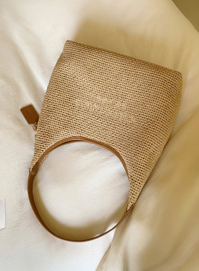 南风Chio2nd 阳光春夏托特包包女士春夏编织包腋下包手提单肩大包