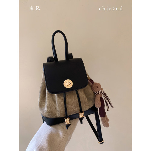 南风Chio2nd油画光影双肩小背包