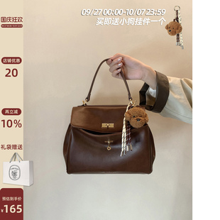 南風Chio2nd 大氣通勤手提單肩斜挎包 秋日碎金托特包包女2025新款