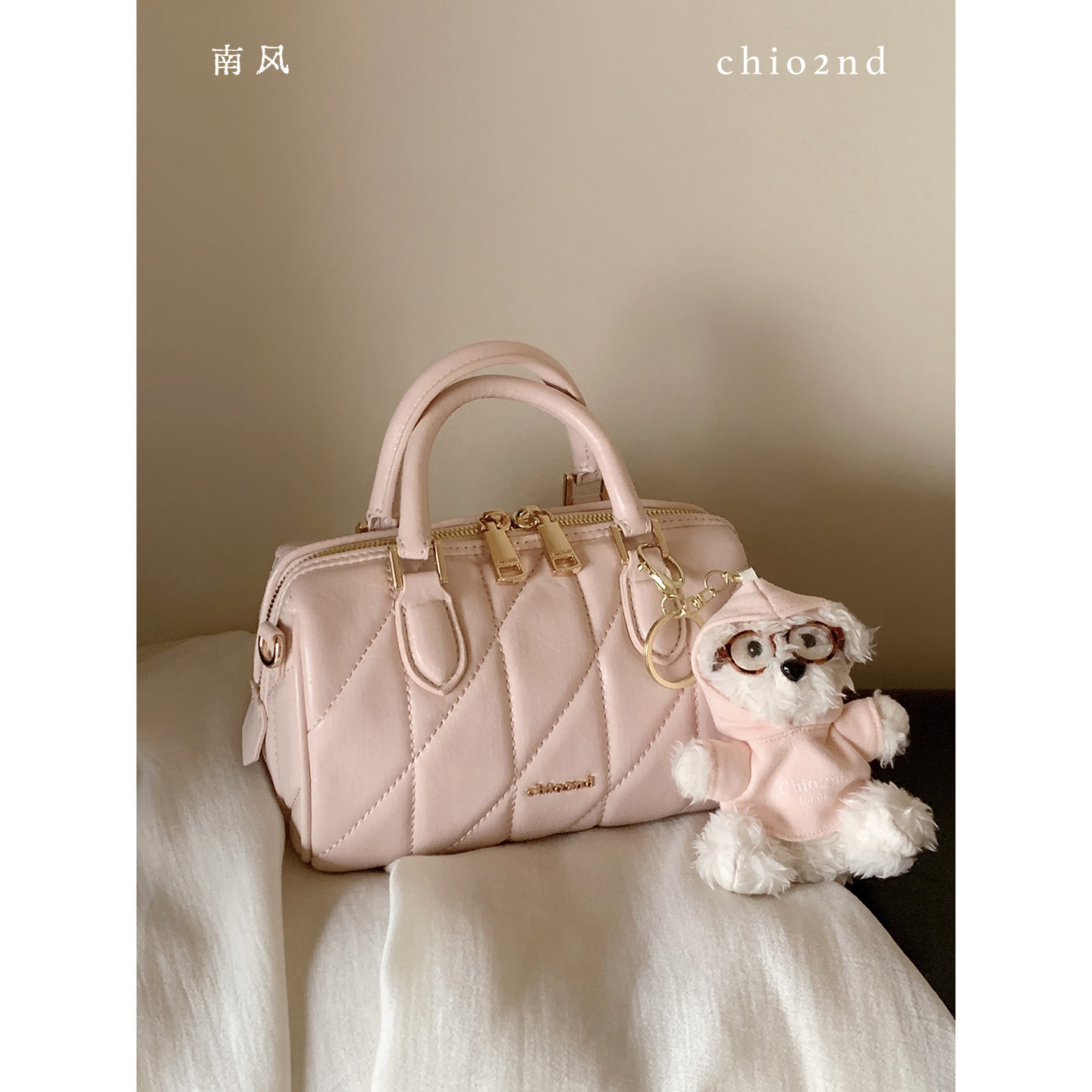 南风Chio2nd 云榭枕头包包女2026超火上班小拎包手提包单肩斜挎包