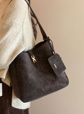 南风Chio2nd 冬日暖阳托特包包女款复古简约hobo包通勤单肩斜挎包