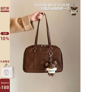 南风Chio2nd 梦想假日枕头包包女士春夏流行保龄球包手提单肩大包