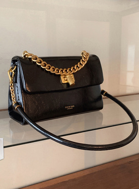 南风Chio2nd 财阀千金单肩腋下包包女斜挎包简约百搭大气黑色通勤