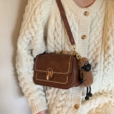 Ретро сумка на одно плечо, осенняя, коллекция 2022