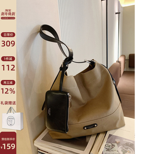 南风Chio2nd 柏林墙影托特包包女松弛感休闲大包通勤包单肩斜挎包