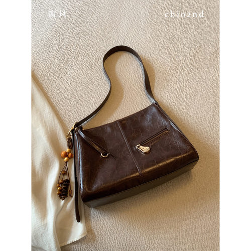 Chio2nd秋枫絮语托特包