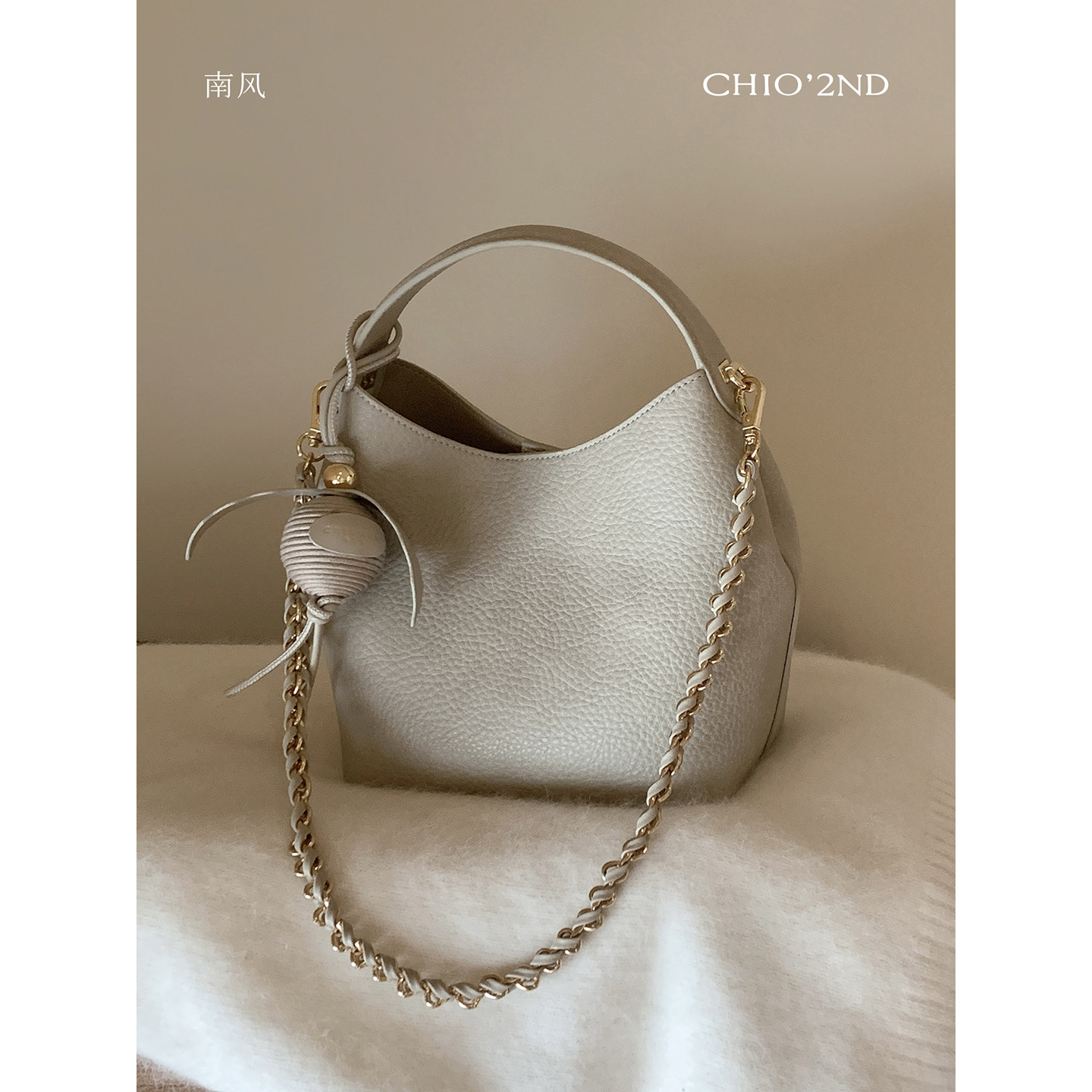 南风Chio2nd古巴链语水桶包
