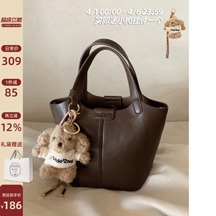 泰晤士桥水桶包包女春夏通勤手提包小拎包单肩斜挎包 南风Chio2nd