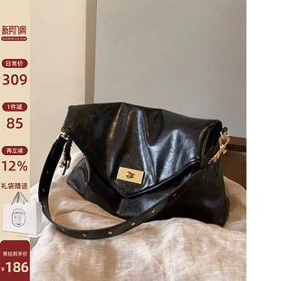 南风Chio2nd 高级软皮通勤大包单肩斜挎包 吉岁金晖托特包包女新款