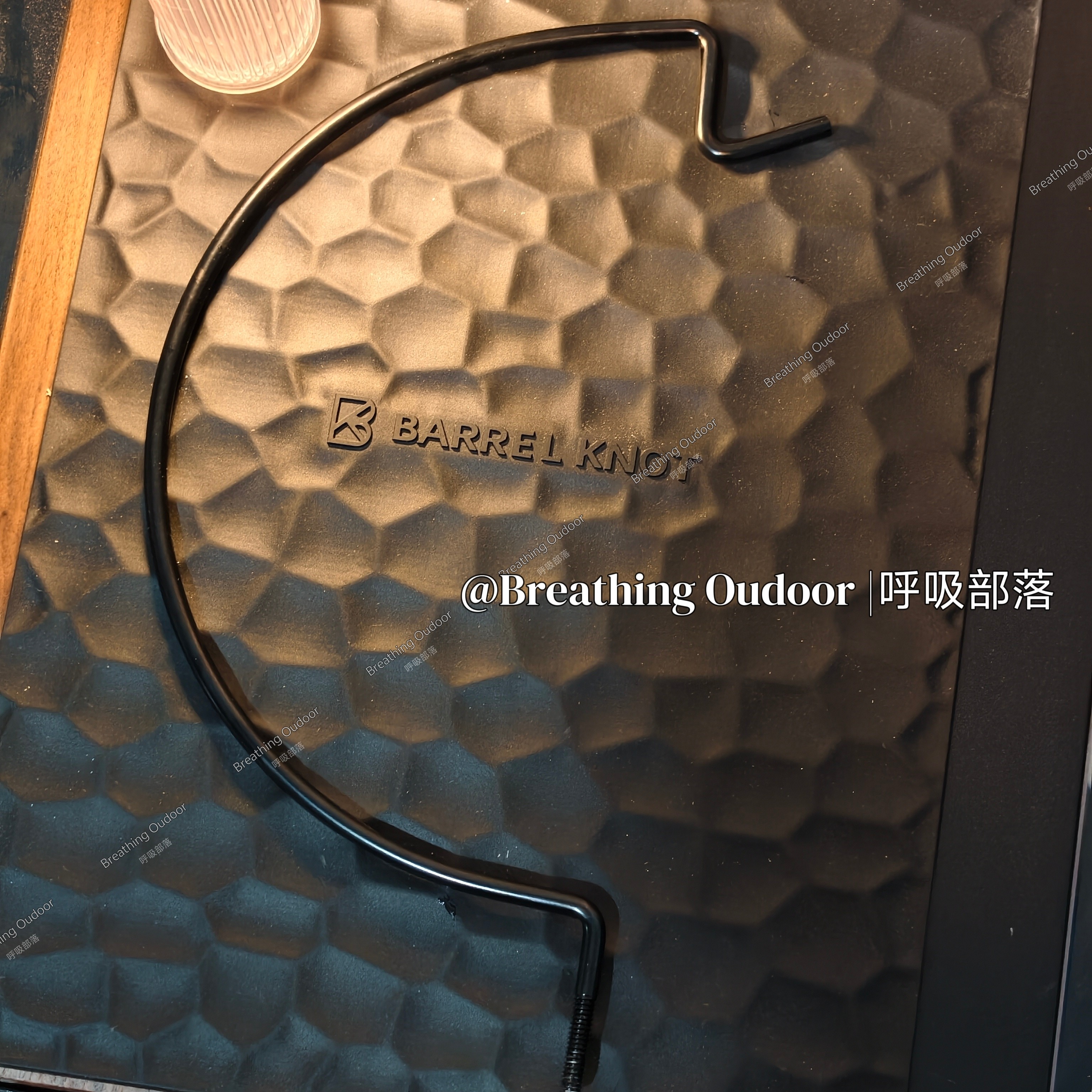 【呼吸部落】户外半圆形灯架igt桌面战术灯杆子露营灯配件1/4英规图片