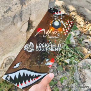 户外露营IGT亚克力单元板鲨鱼款灯孔适用于gz黑狗灯方便携带uv