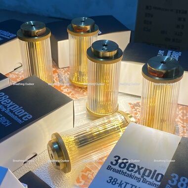 38黄铜灯户外露营38explore联名oldmountain老山限定升级露营氛围