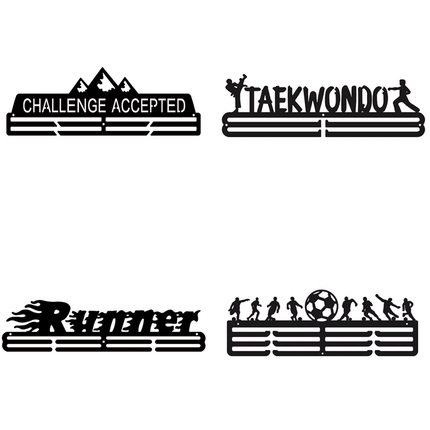 金属奖牌挂马拉松挂的展示架墙壁运动跑步体育奖牌装饰挂架可定制