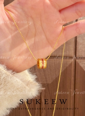 全新爆款闪动蔷薇项链