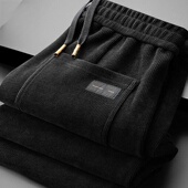 子男士 休闲长裤 加绒加厚2026秋冬季 灯芯绒裤 新款 外穿保暖大码 男装