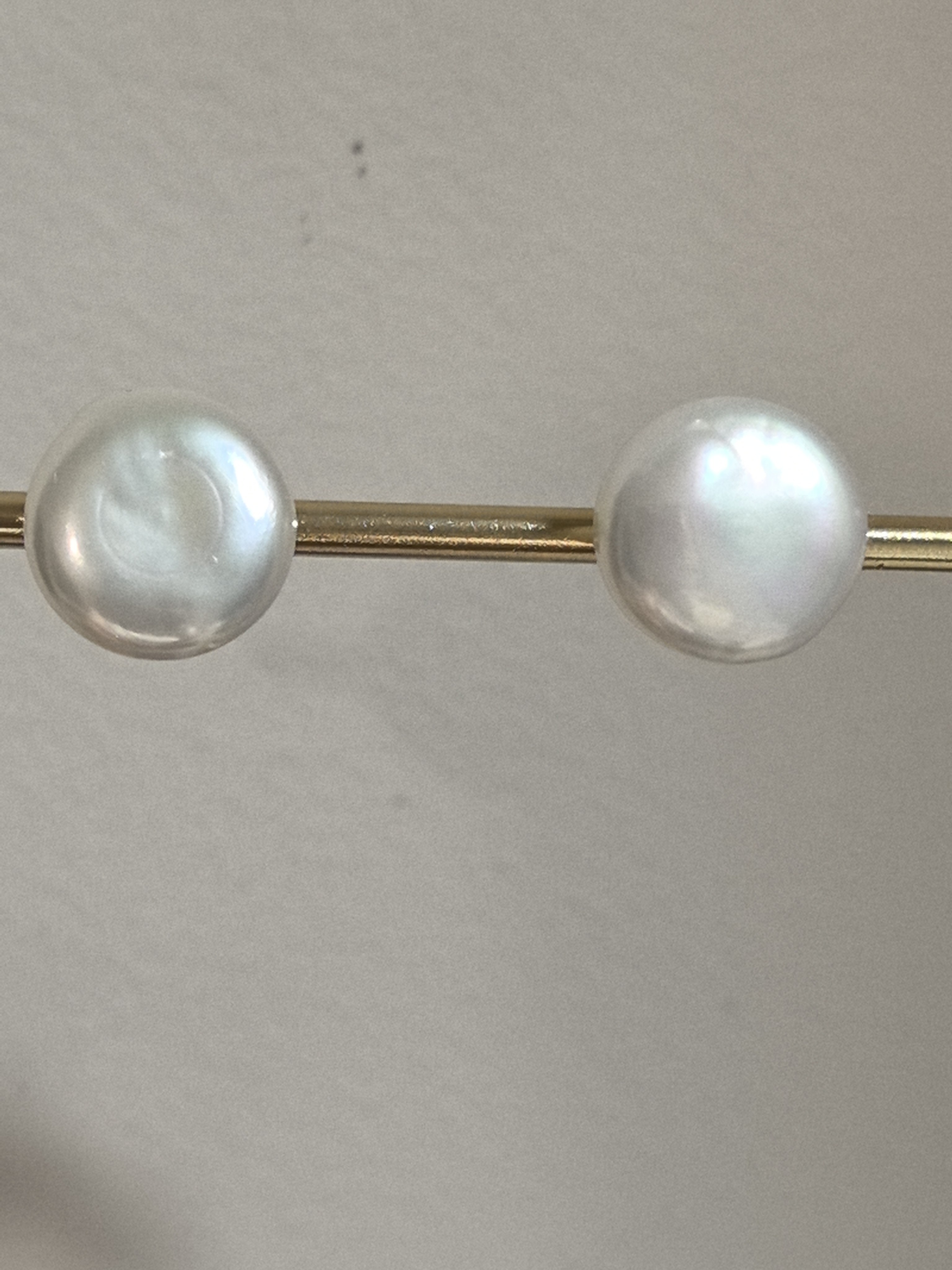 复古即时尚原创设计天然淡水纽扣珍珠耳饰法式优雅极简轻奢,珠宝/钻石/翡翠,耳饰,淘宝优惠券,粉丝福利购,淘宝优惠卷