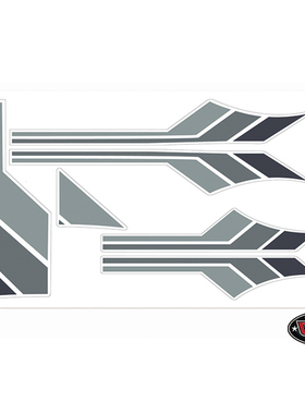 RC4WD 1982皮卡 82-83 车身贴纸（灰色款） Z-S0144