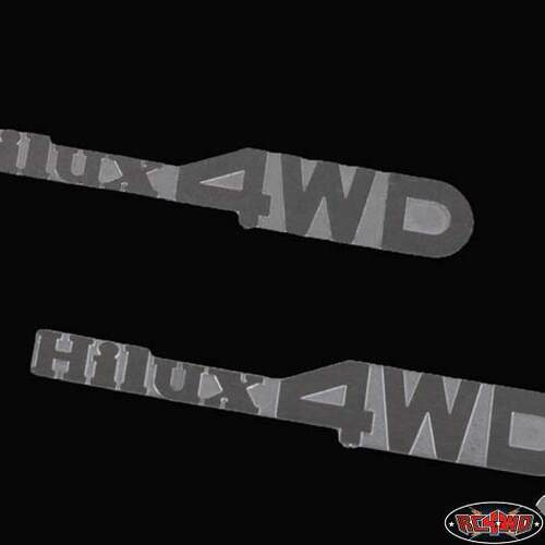 RC4WD 1/10 Hilux 4WD徽章适用于1982皮卡和Mojave II(Z-S0930)