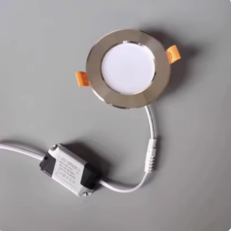 12VLED直流射灯低压筒灯开孔5公分 7公分电瓶机床设备36V 24V船用