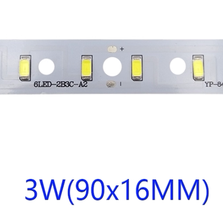 水晶灯板贴片光源80*20mm3w5w客厅灯串联配件长方形单色双色变光
