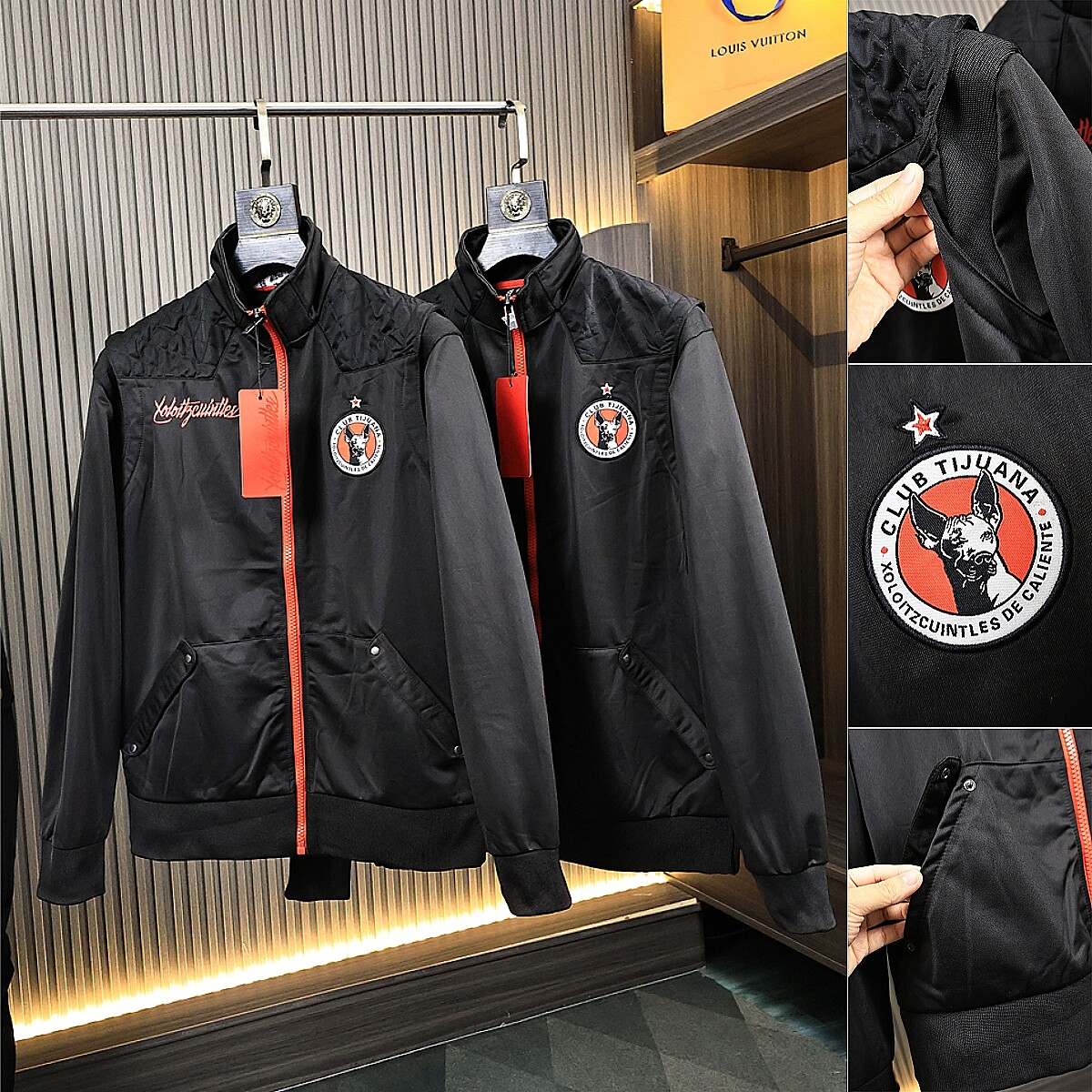 外贸俱乐部订单！立领夹克潮