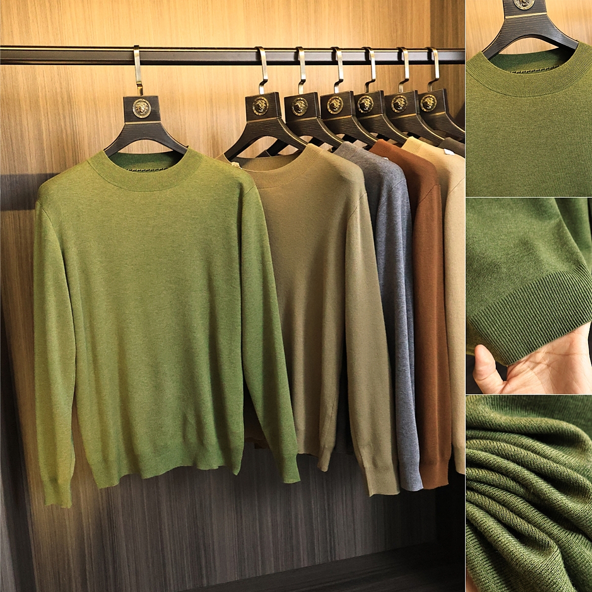 多色可选！绵羊毛混纺！毛衣