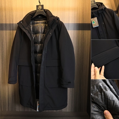 可拆卸90羽绒内胆！巨厚实羽绒服