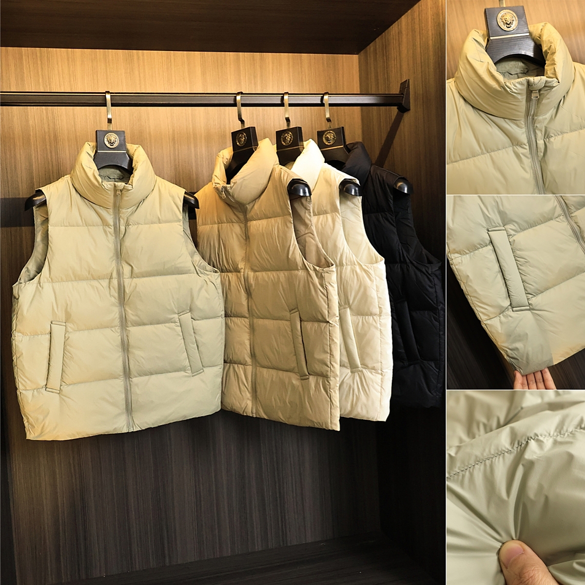 走商场订单！新国标90绒！马甲