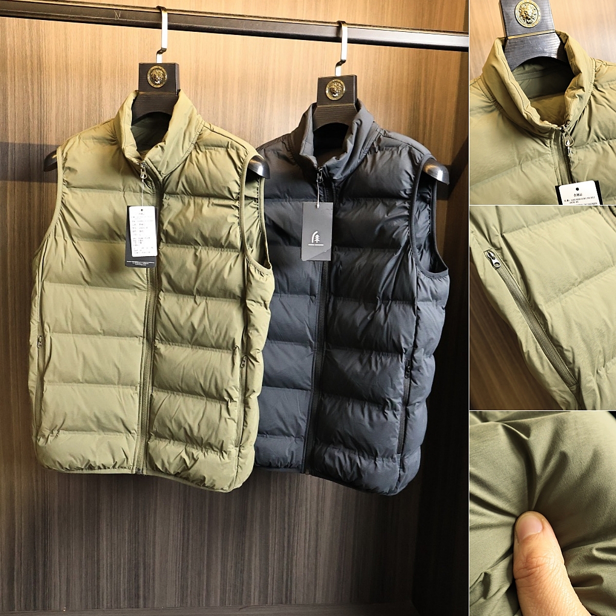 户外单！科技中空纤维填充！马甲