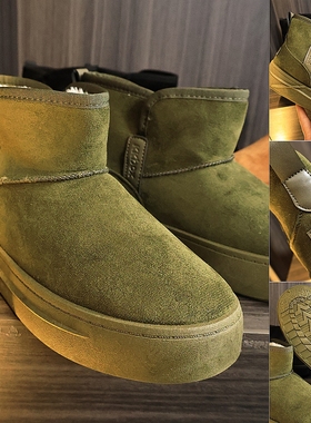 吊卡99刀！太TM暖和了！秋冬男士加绒加厚保暖时尚百搭雪地靴鞋子