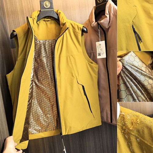 石墨烯发热！80绒子！羽绒马甲潮